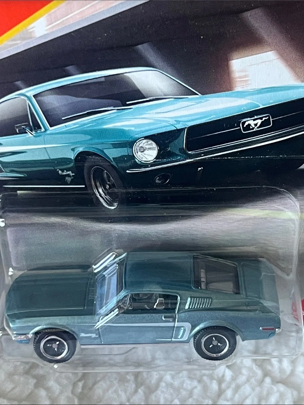 1968 Ford Mustang Fastback Toy Car Matchbox